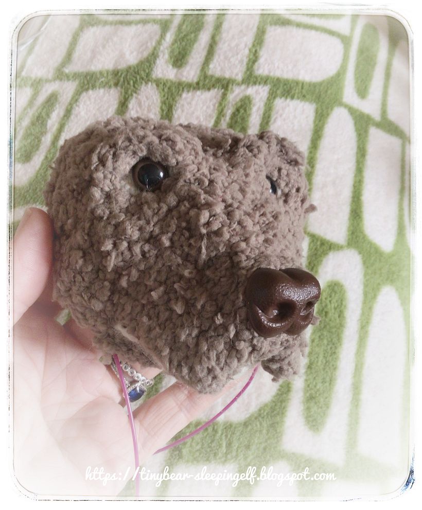 My project for Gaspode course: Knitting Realistic Stuffed Animals: Make a Puppy from Yarn 1