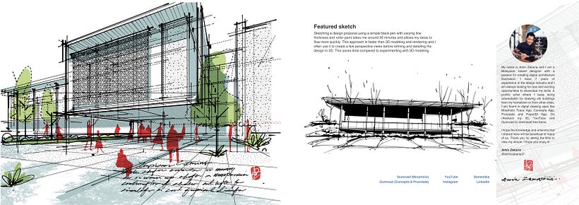 Morpholio Trace / Perspective Sketch Study 3