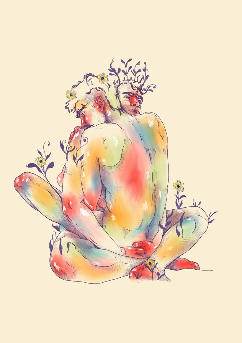 Si me Abrazas echo flores ....