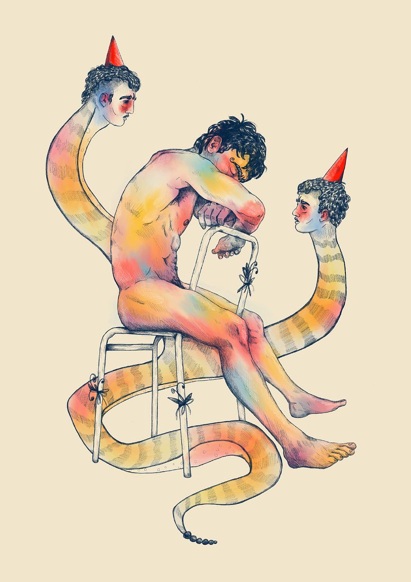 Mi serpiente de dos cabezas