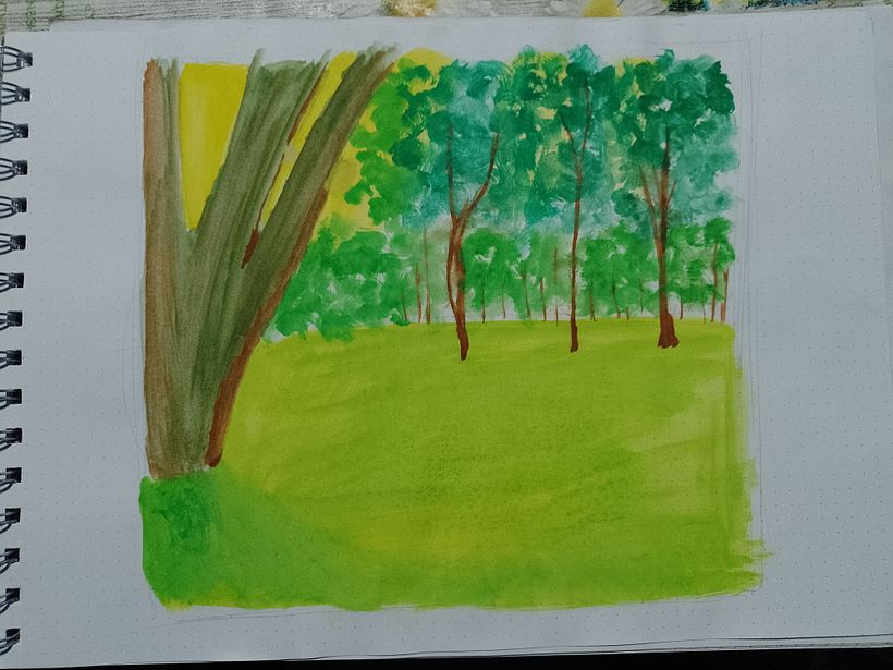 Mi proyecto del curso: Paisajes de ensueño con acuarela: plasma la luz 6