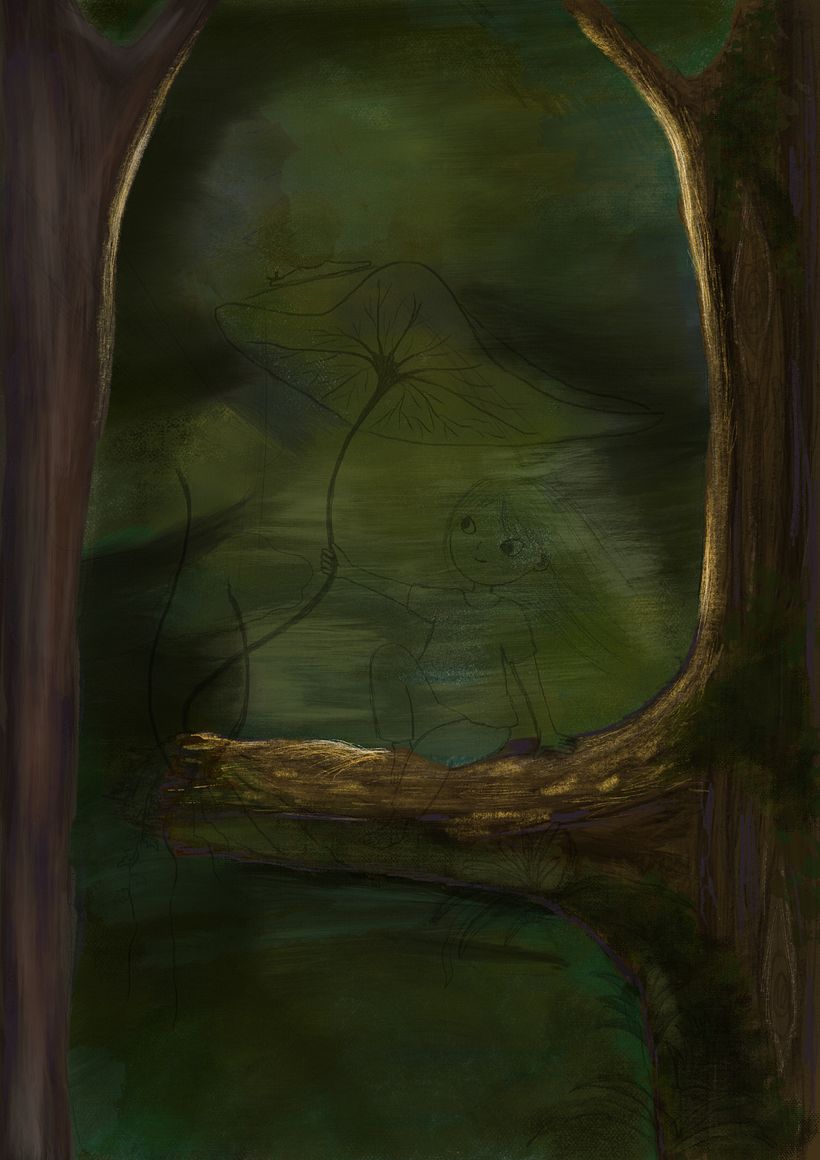 My project for course: Children’s Illustration with Proc reate: Paint Magical Scenes 1 4