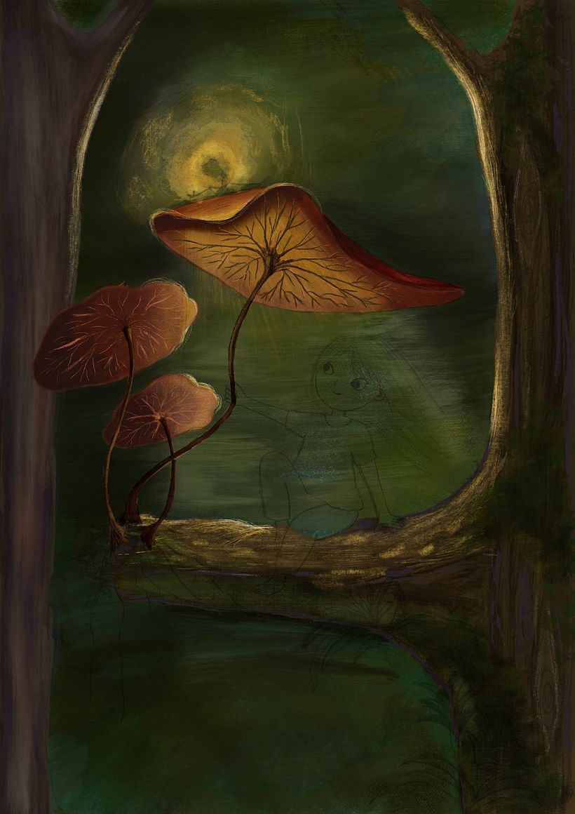 My project for course: Children’s Illustration with Proc reate: Paint Magical Scenes 1 5