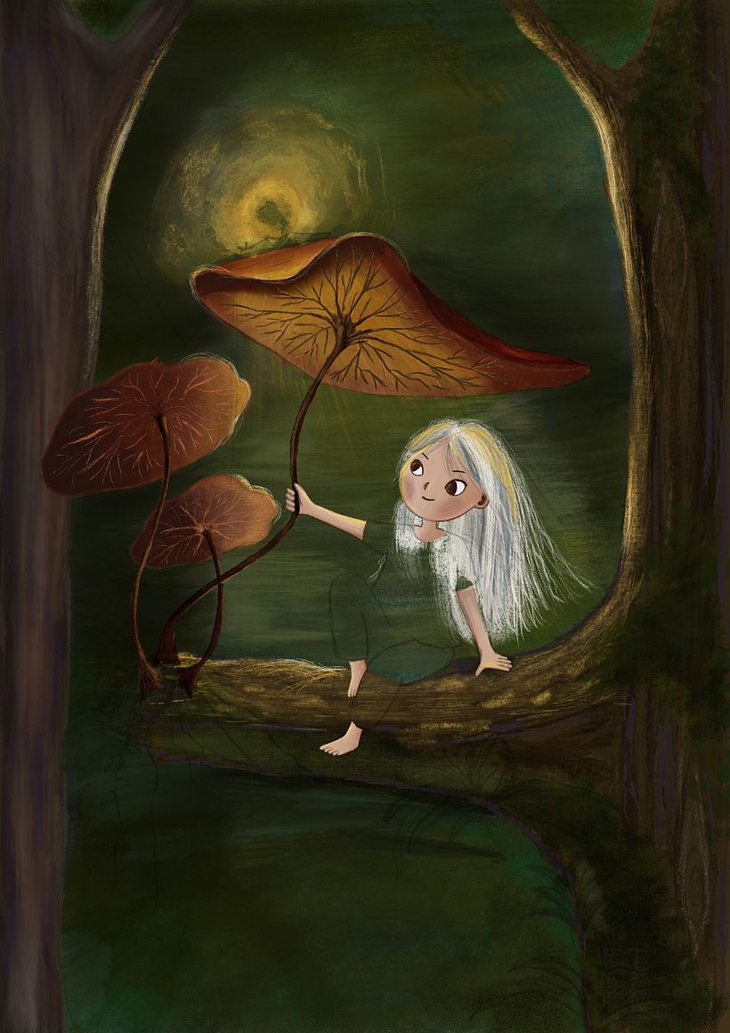 My project for course: Children’s Illustration with Proc reate: Paint Magical Scenes 1 7