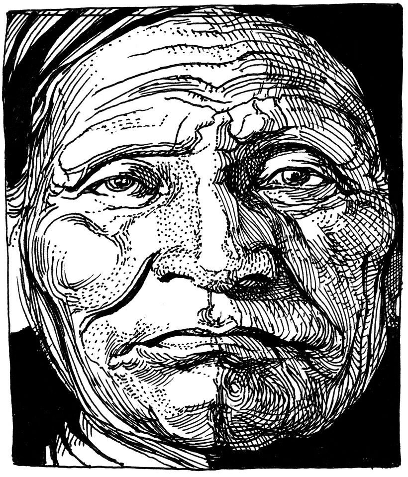 Native Americans - Ilustración tradicional