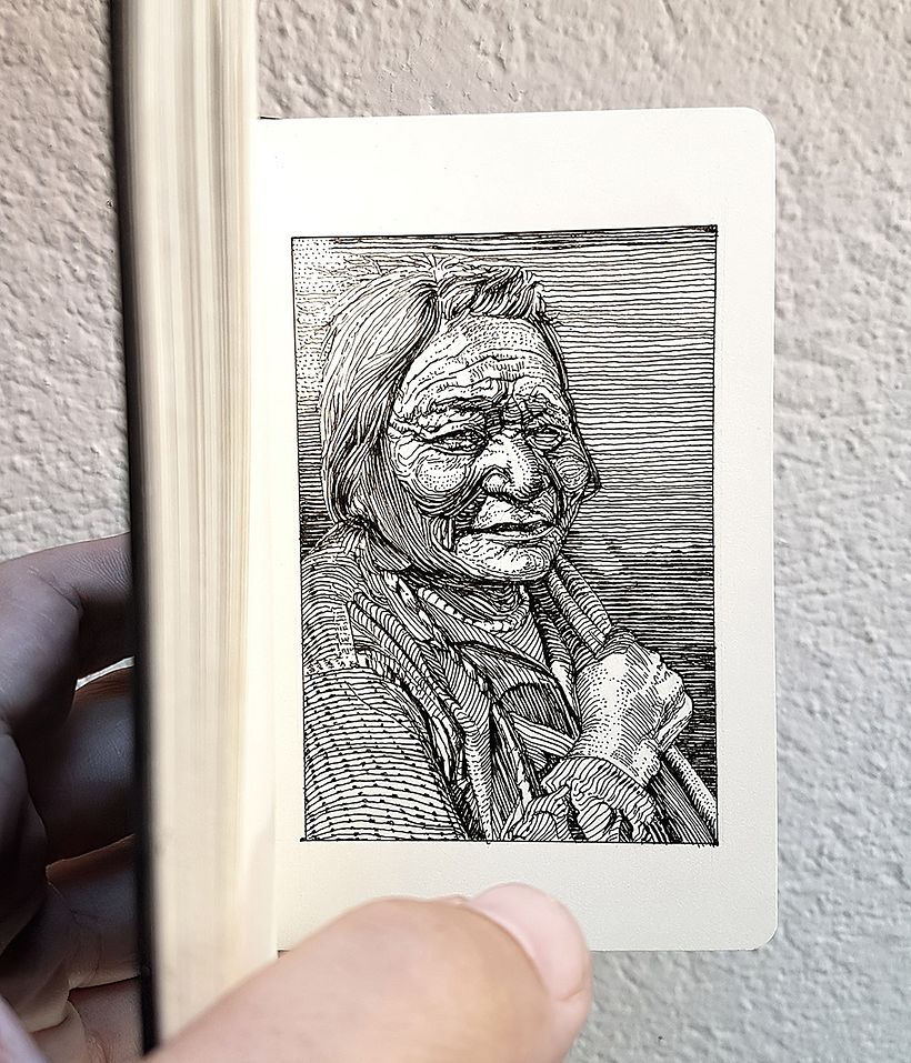 Native Americans - Ilustración tradicional