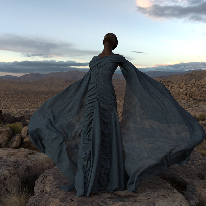 Escena creada en Daz3D