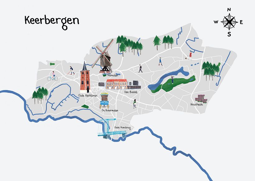 My project for course: Illustrated Map Creation: Reflecting a City's Essence 2