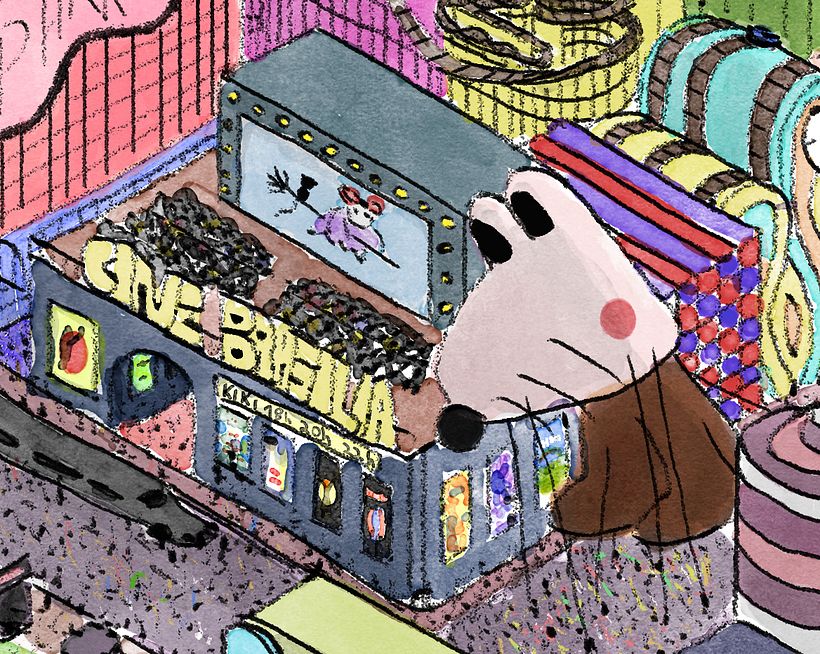 kiki + ratfrog detail