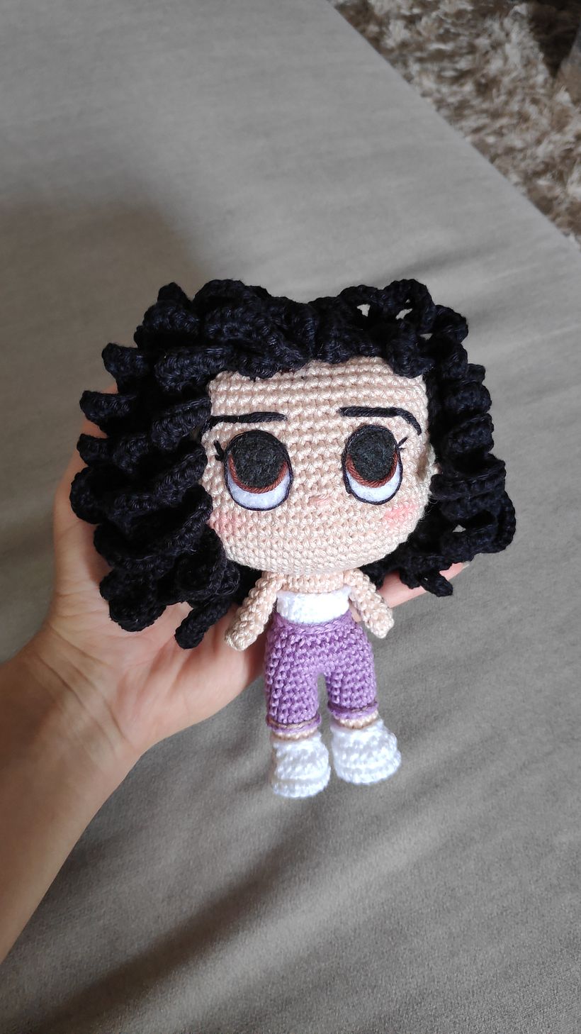Meu projeto do curso: Amigurumi: crie pessoas com crochê 1