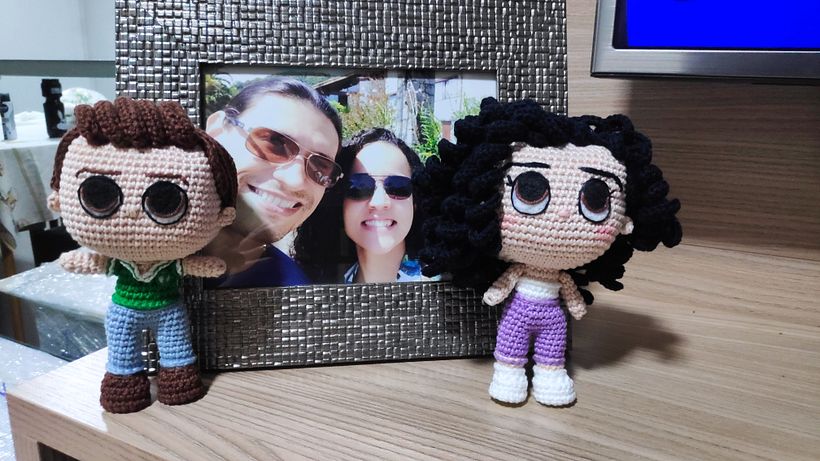 Meu projeto do curso: Amigurumi: crie pessoas com crochê 3