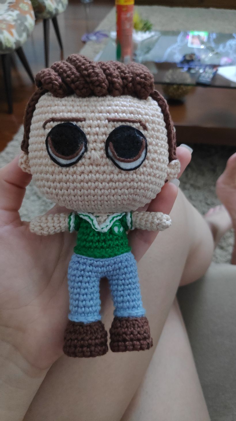 Meu projeto do curso: Amigurumi: crie pessoas com crochê 4