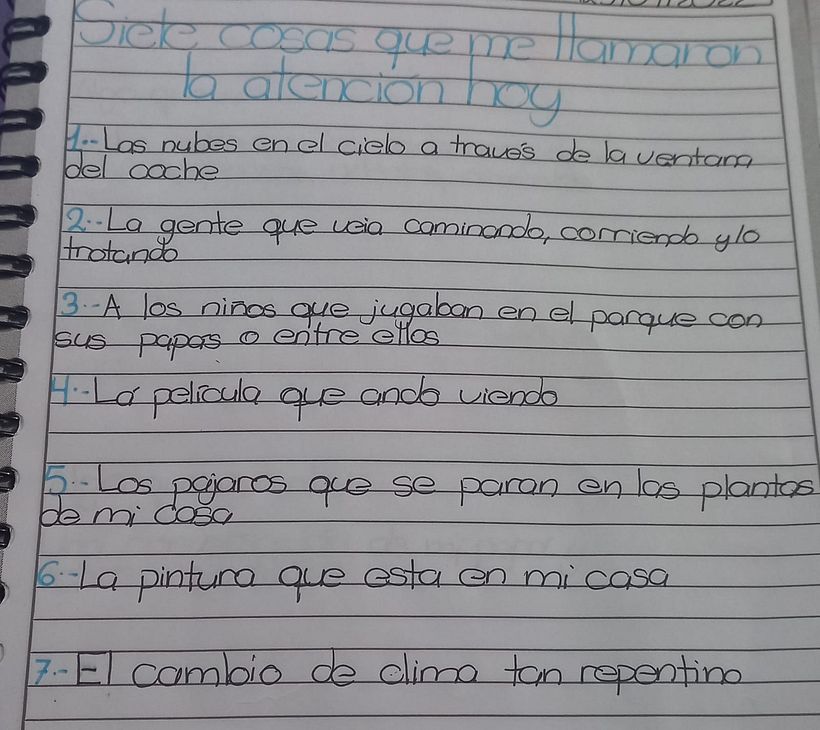Mi proyecto del curso: Gimnasio de escritura: de la hoja en blanco a la práctica cotidiana 1