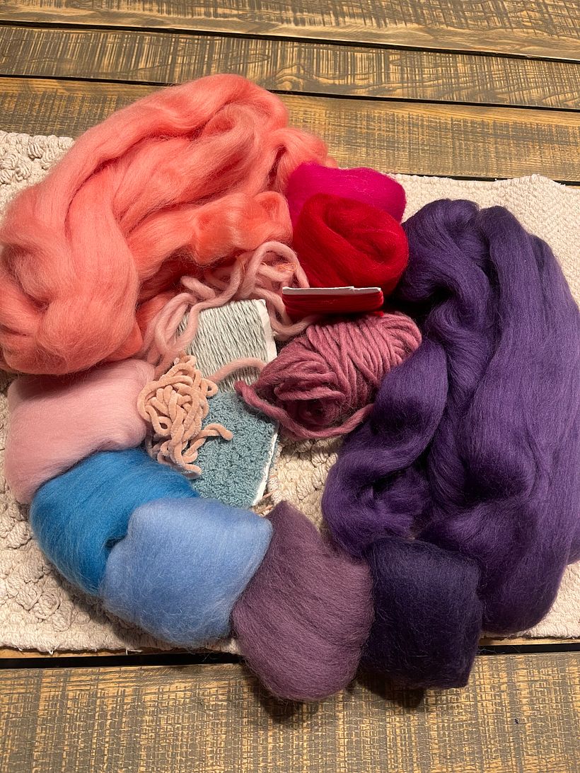 My project for course: Circular Weaving for Colorful Wall Decor 8