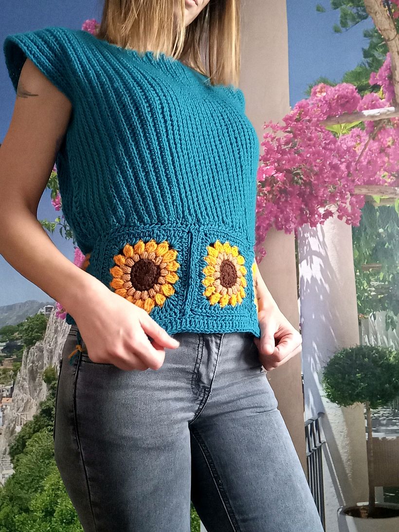 crea prendas con una sola aguja 4