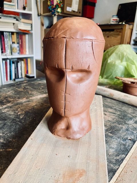 Meu projeto do curso: Introdução à escultura figurativa com argila 3