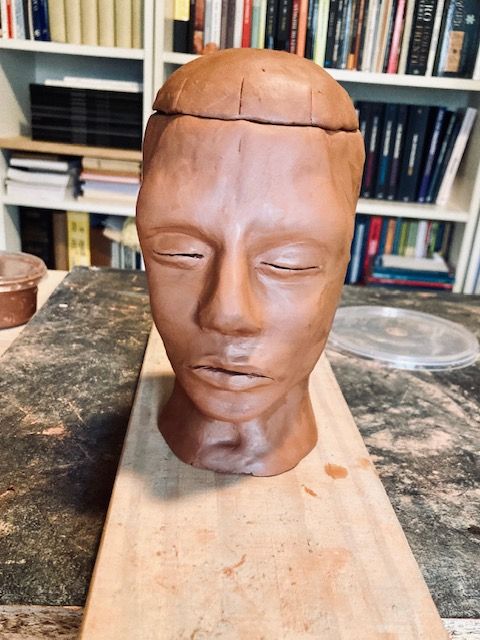 Meu projeto do curso: Introdução à escultura figurativa com argila 4