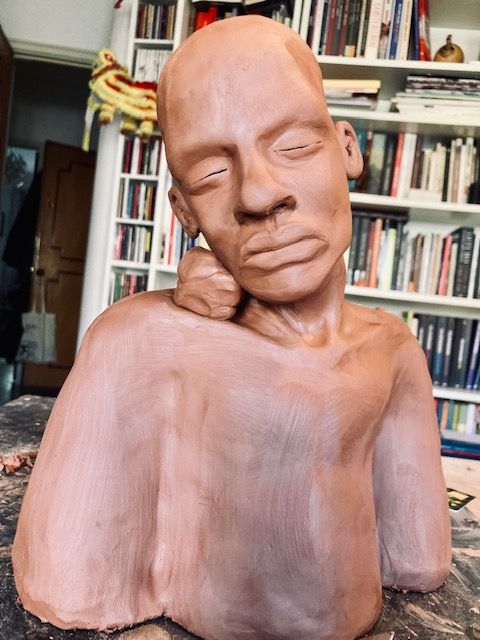 Meu projeto do curso: Introdução à escultura figurativa com argila 9