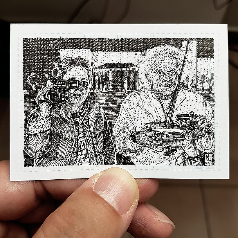 Movies Mini Sketchcards 3