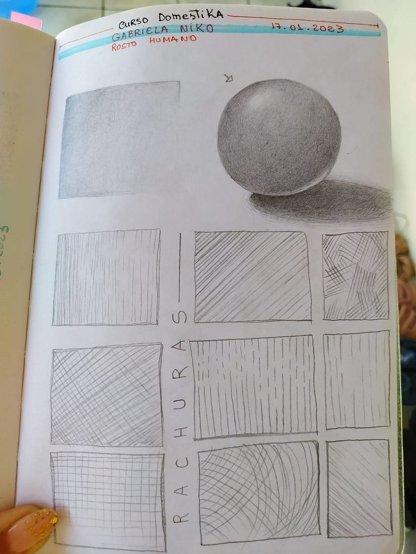 Treino de Hachuras 