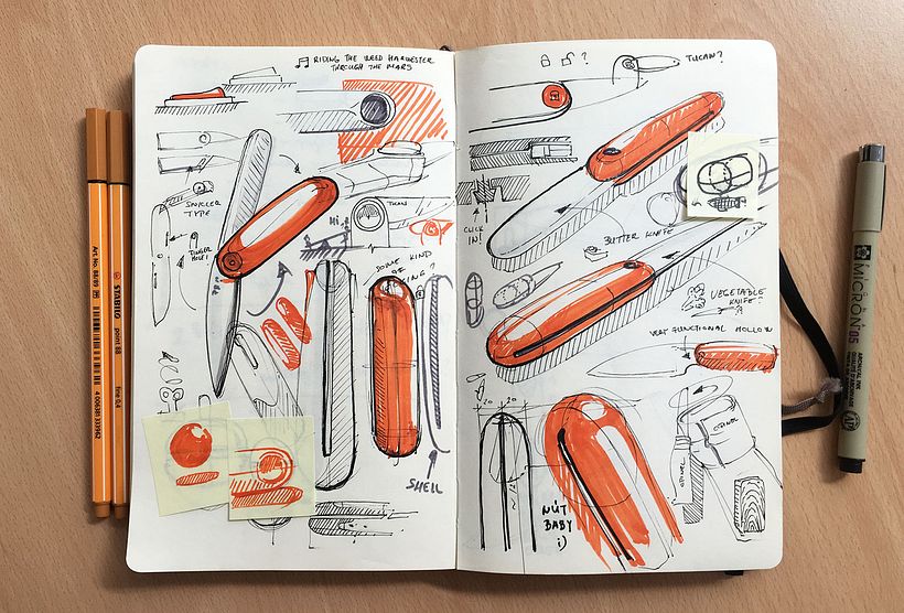 Pocket knife ideation