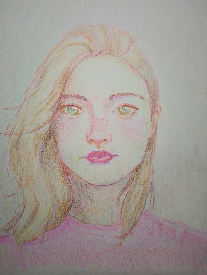 I experimented with Snapseed and emphasized brightness to the eyes and increased overall saturation.