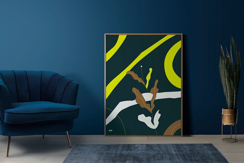 Mon projet du cours : Art abstrait : créez des compositions uniques 3