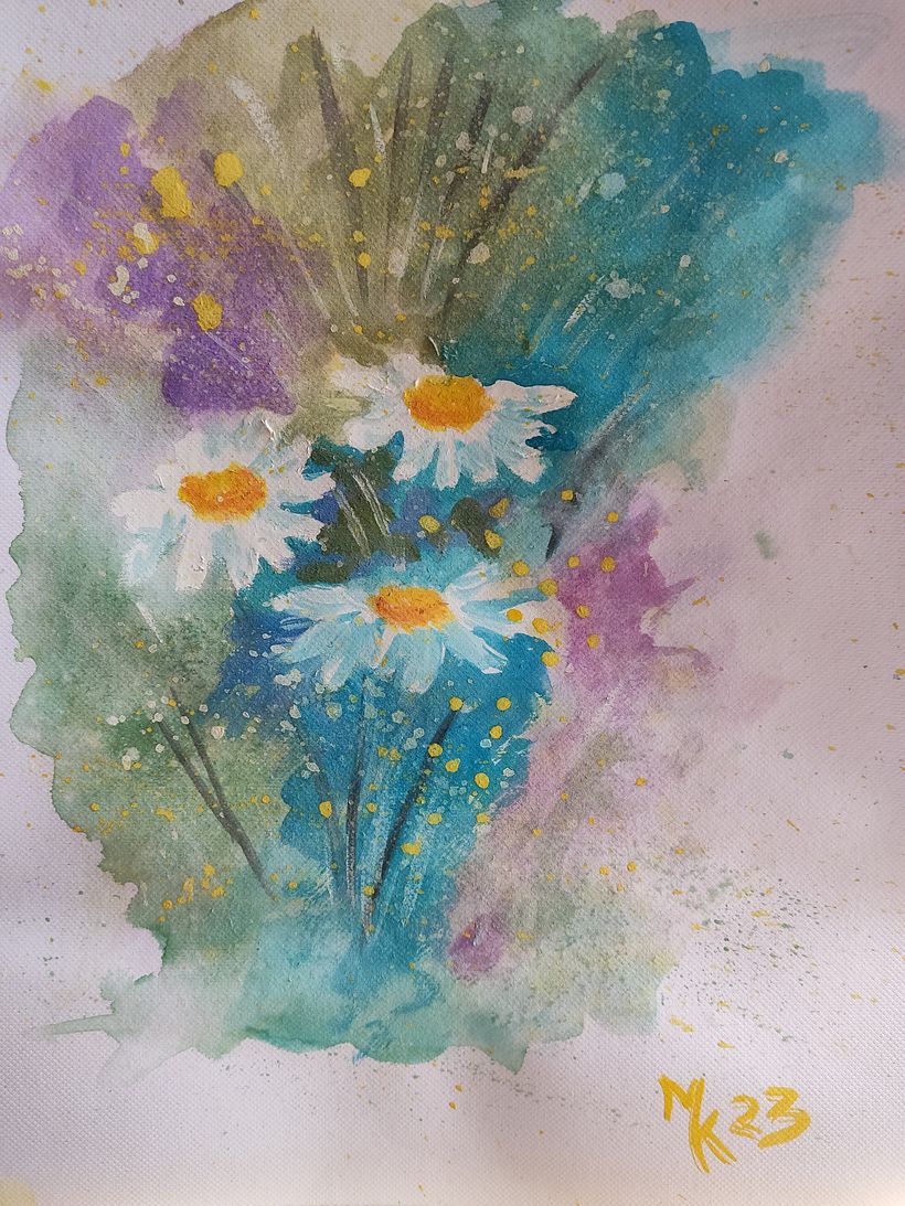 Mein Abschlussprojekt für den Kurs: Naturillustration mit Aquarell und Kohle 1
