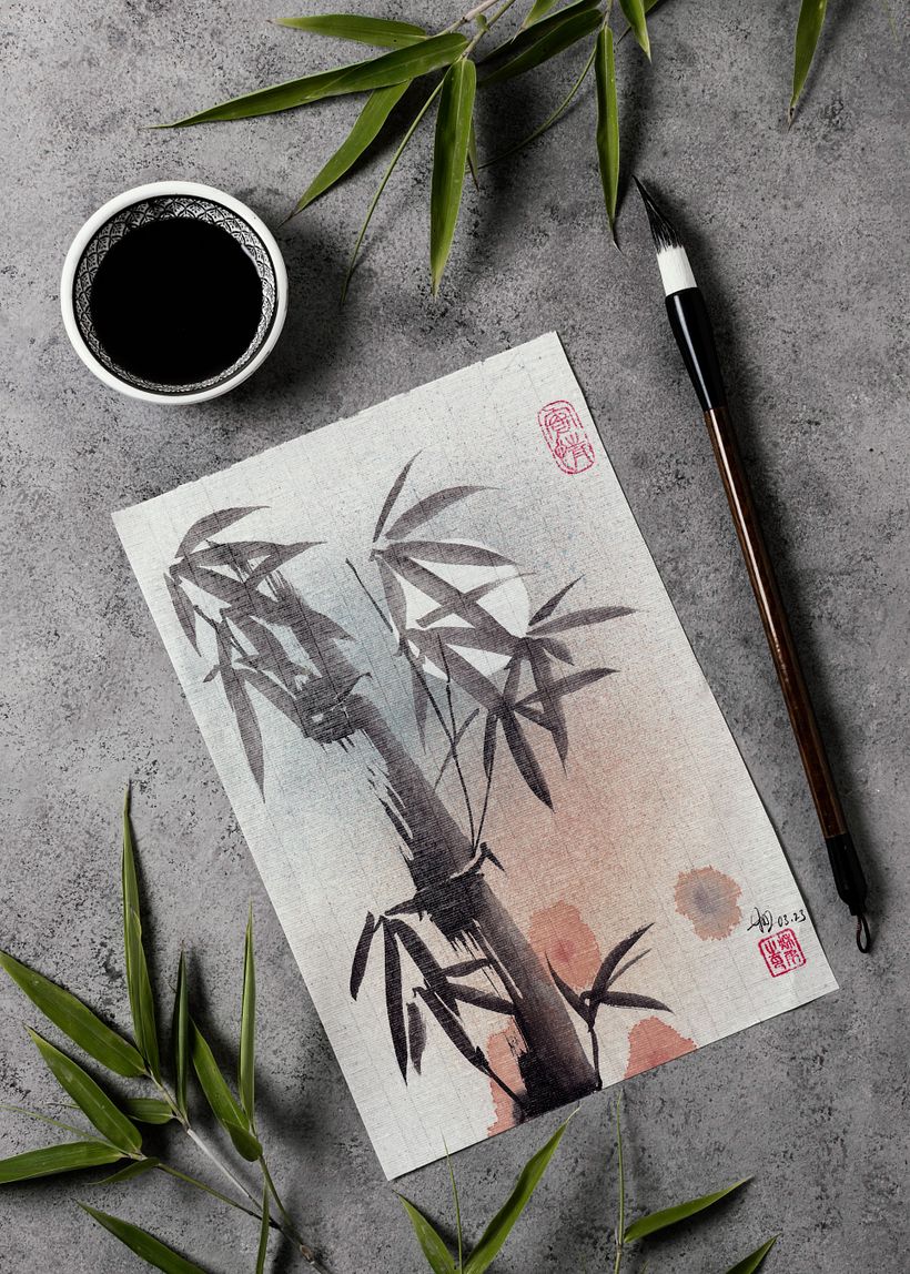 My project for course: Introduction to Sumi-e Painting 1