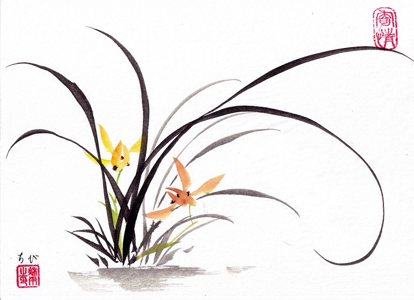 My project for course: Introduction to Sumi-e Painting 4