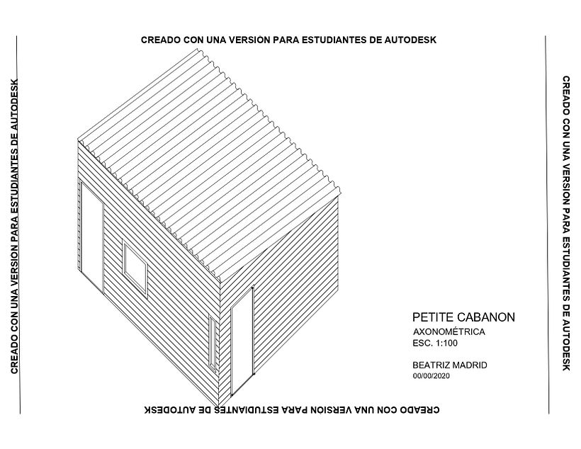 Mi proyecto del curso: Introducción al dibujo arquitectónico en AutoCAD 5