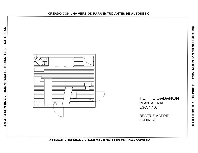 Mi proyecto del curso: Introducción al dibujo arquitectónico en AutoCAD 2