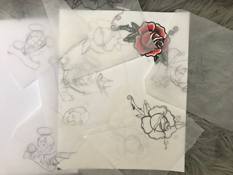 My project for course: Design Old-School Tattoos in Procreate 2
