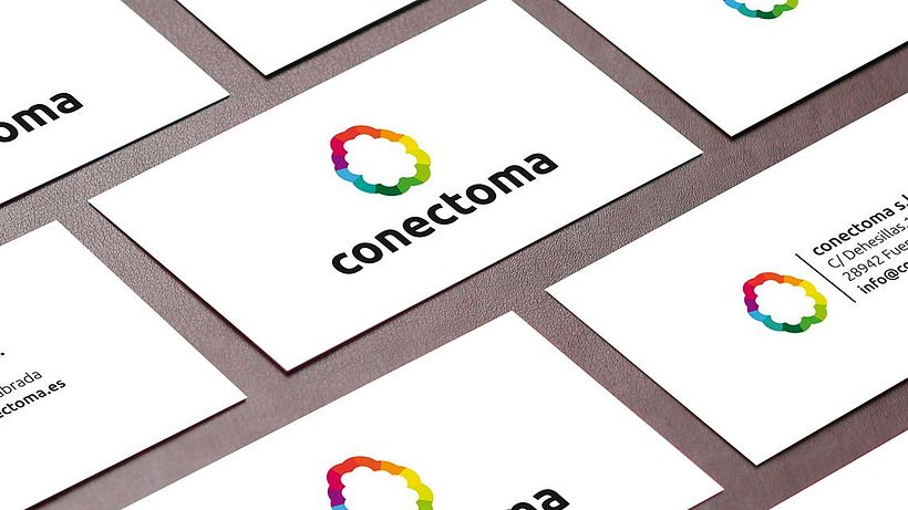 Diseño de identidad corporativa Conectoma 2