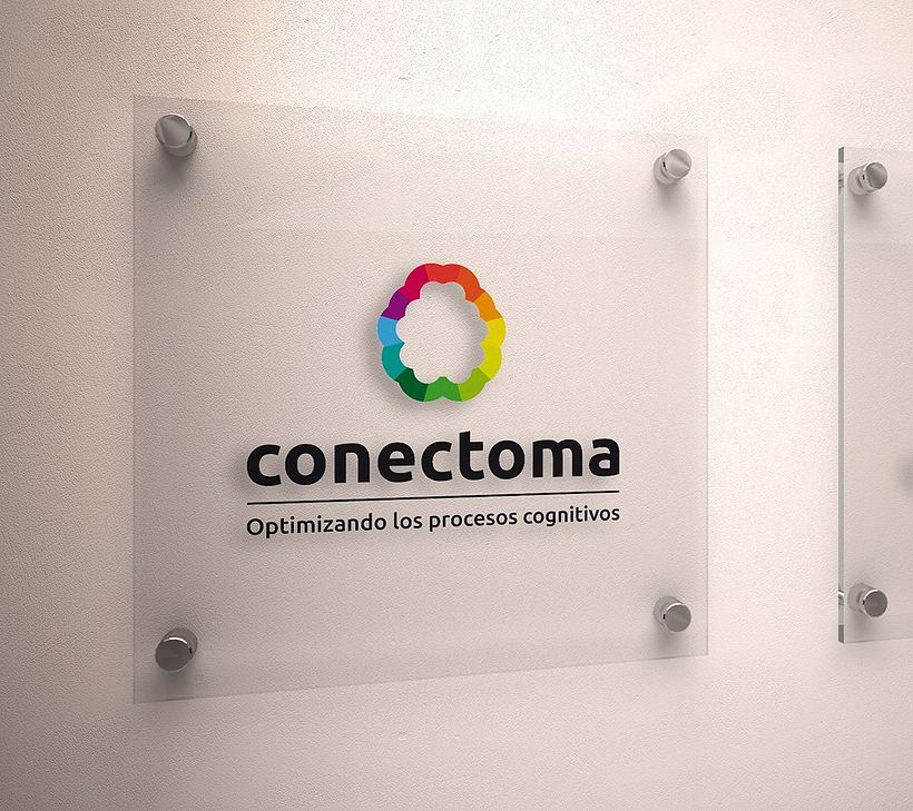 Diseño de identidad corporativa Conectoma 3