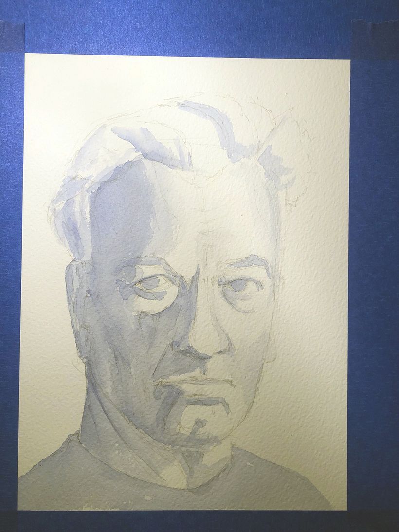 Added blue with some ultramarine