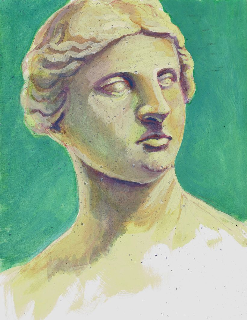 Mon projet du cours : Création de portraits stylisés à la gouache 4