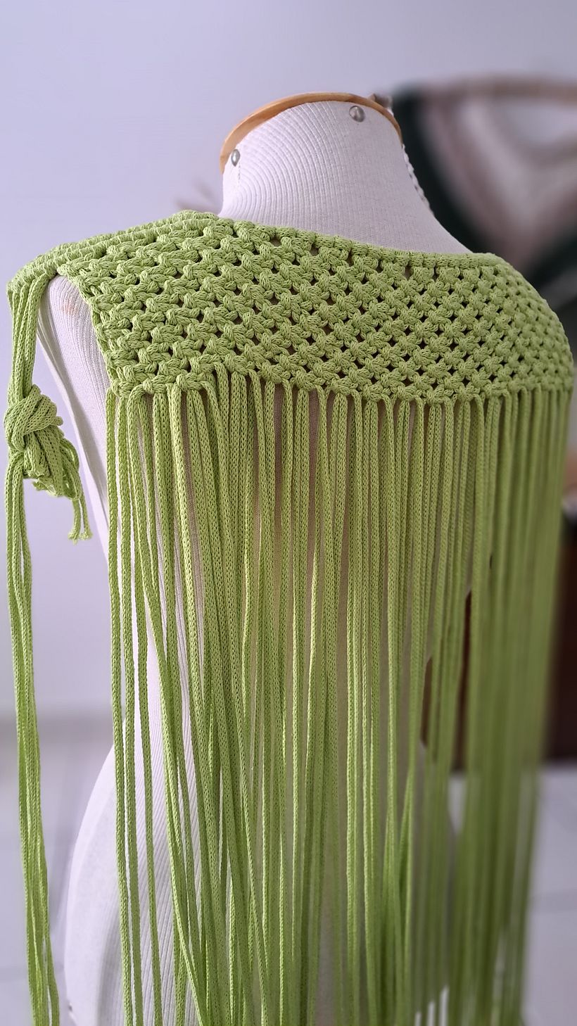 Colete Pri Lemos/@Objetos_macrame 2