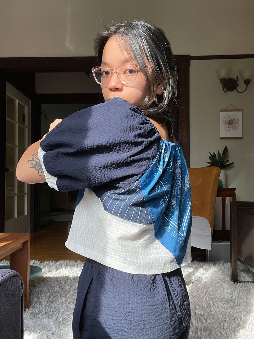 My project for course: Upcycling for Beginners: Sustainable Fashion Design 4