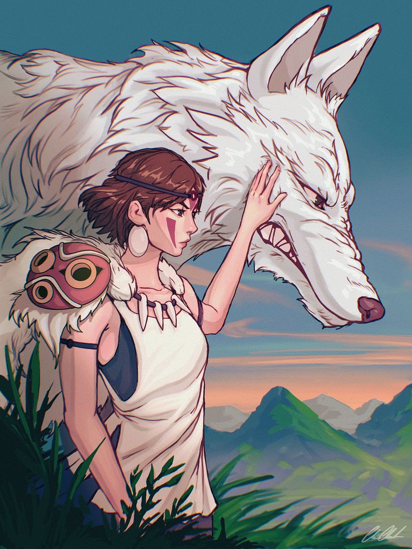 Princess Mononoke Fan Art 2