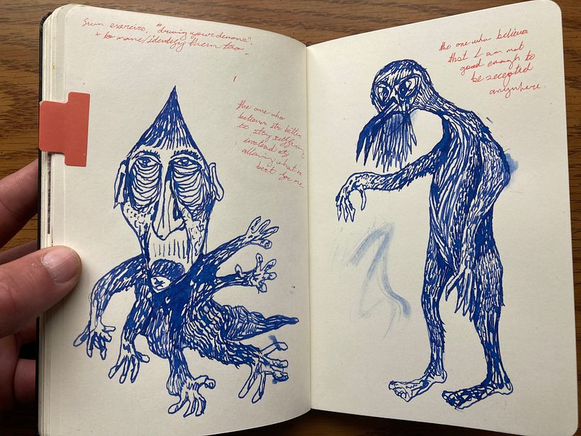 "drawing your daemons"