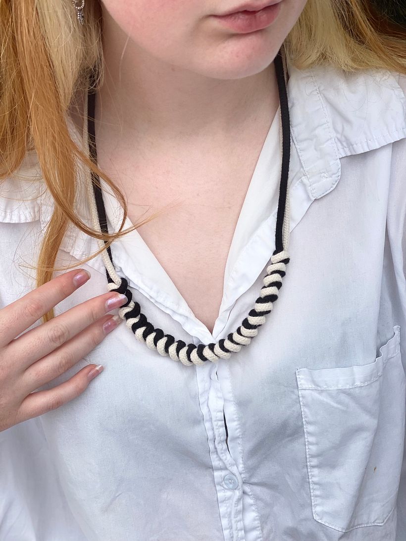 My project for course: Rope Jewelry for Beginners: Make Your Own Necklaces 4