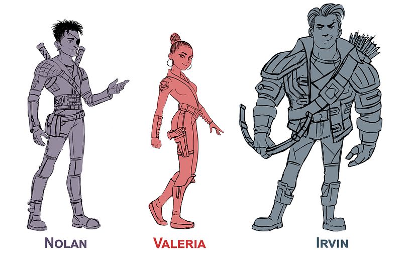 Mi proyecto del curso: Creación de personajes para animación: formas, color y expresión 3