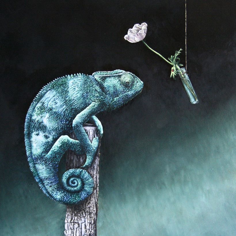 Exotic Animals - Oil Painting 2
