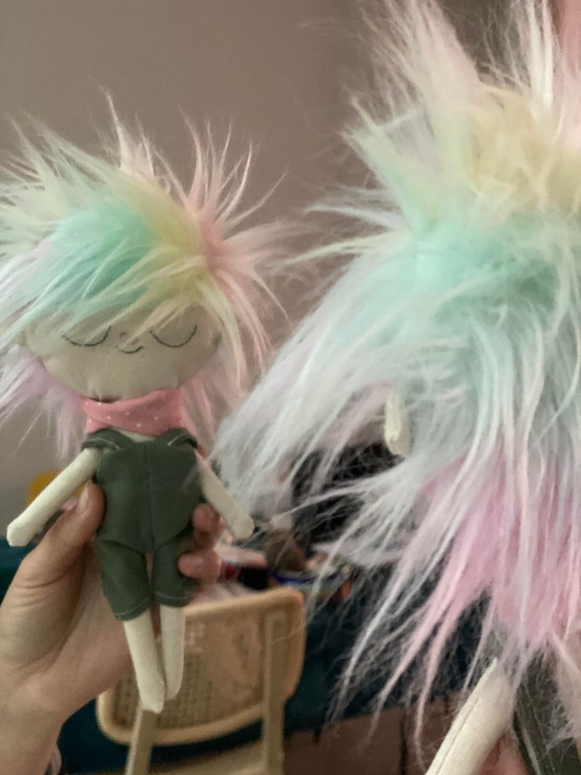 Mi proyecto del curso: Muñecos de tela: diseño, costura y creación de contenido 2