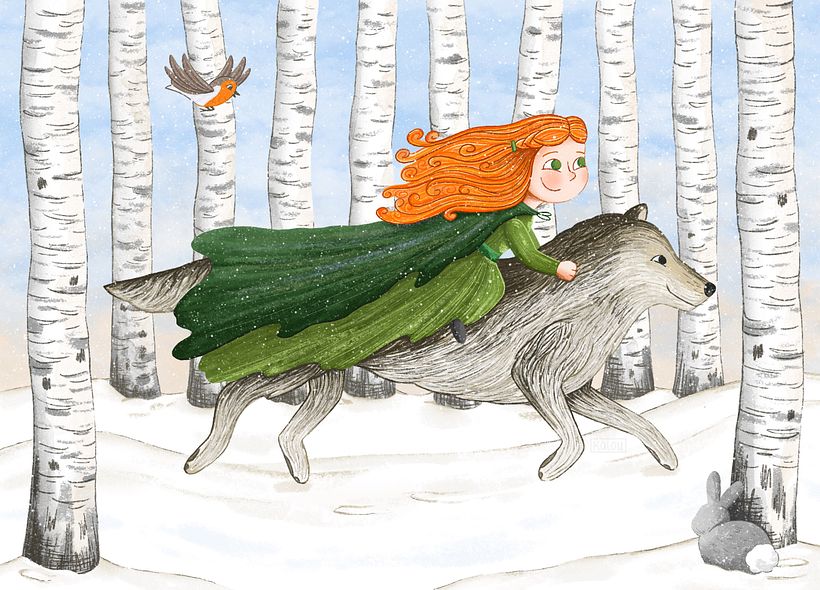My project for course: Children’s Illustration with Procreate: Paint Magical Scenes 2