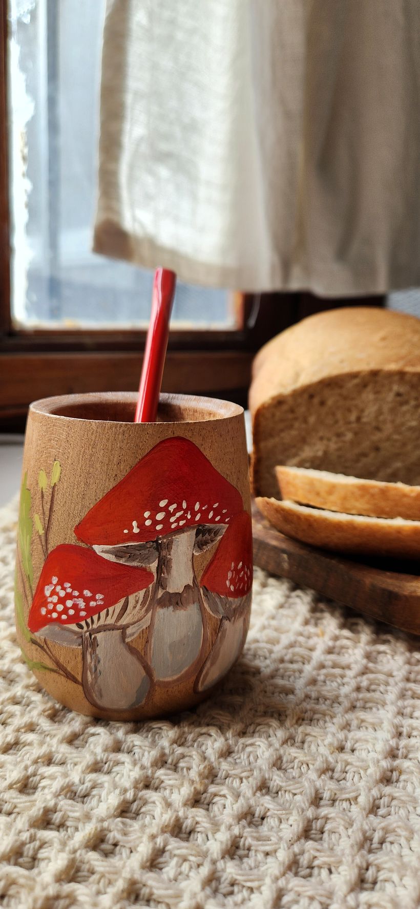 Mi proyecto del curso: Pintura sobre madera: decora tus utensilios 2