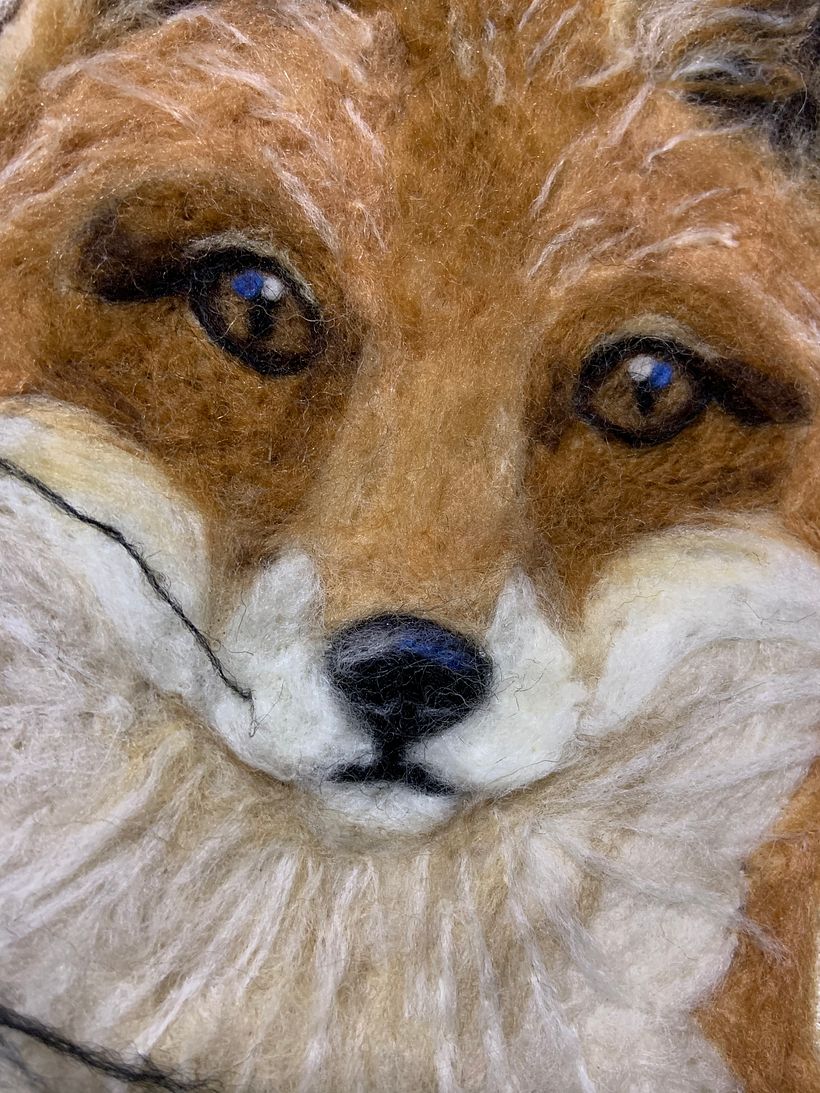 Mi proyecto del curso: Needle felting: crea retratos con lana 2