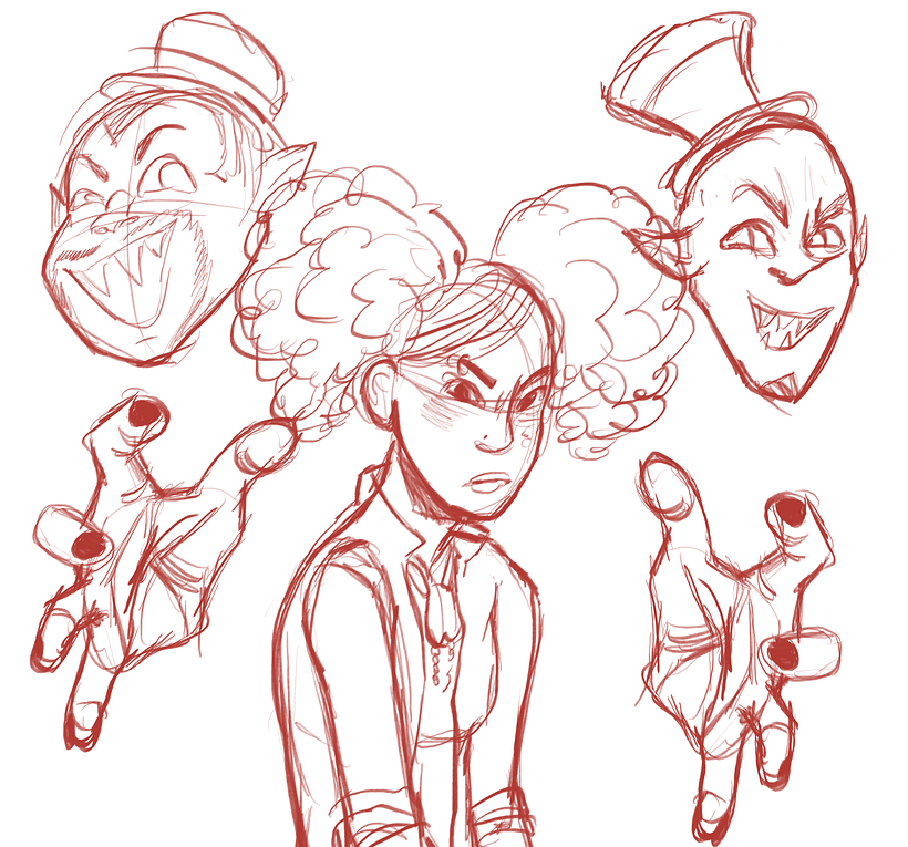super rough and initial sketch of my idea!