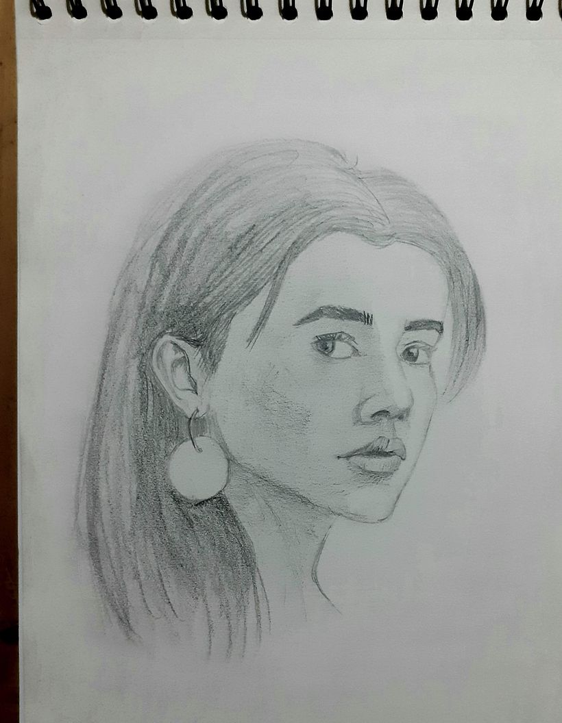 Mi proyecto del curso: Sketchbook de retrato: explora el rostro humano 3